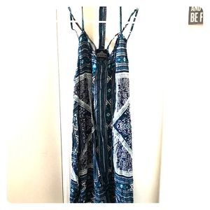 Tribal print swing dress